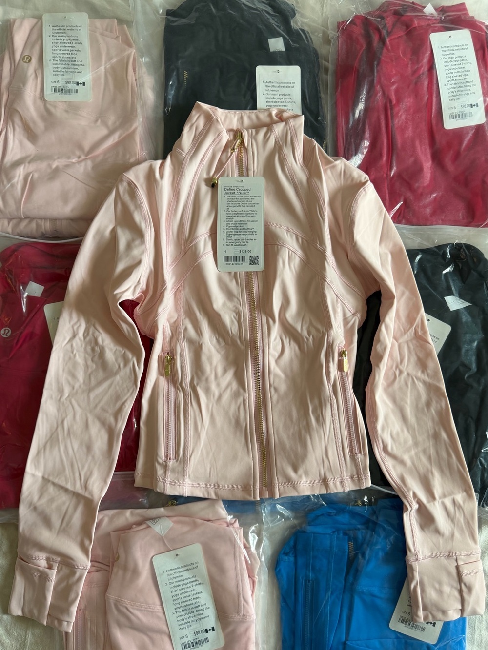 Lightweight Cropped Lulu Set (Cropped Jacket + leggings)